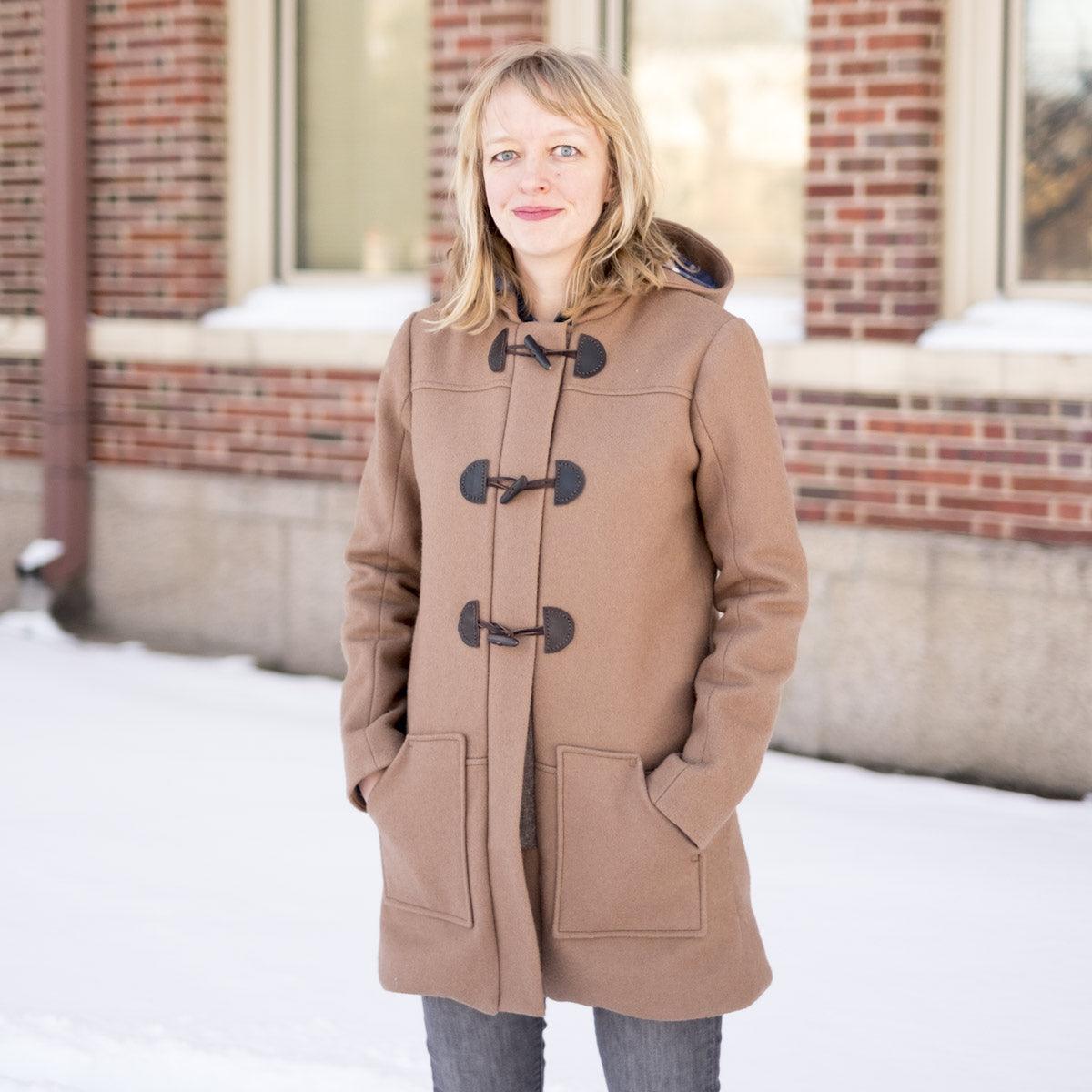 Amber's Cascade Duffle Coat – Fancy Tiger Crafts Co-op