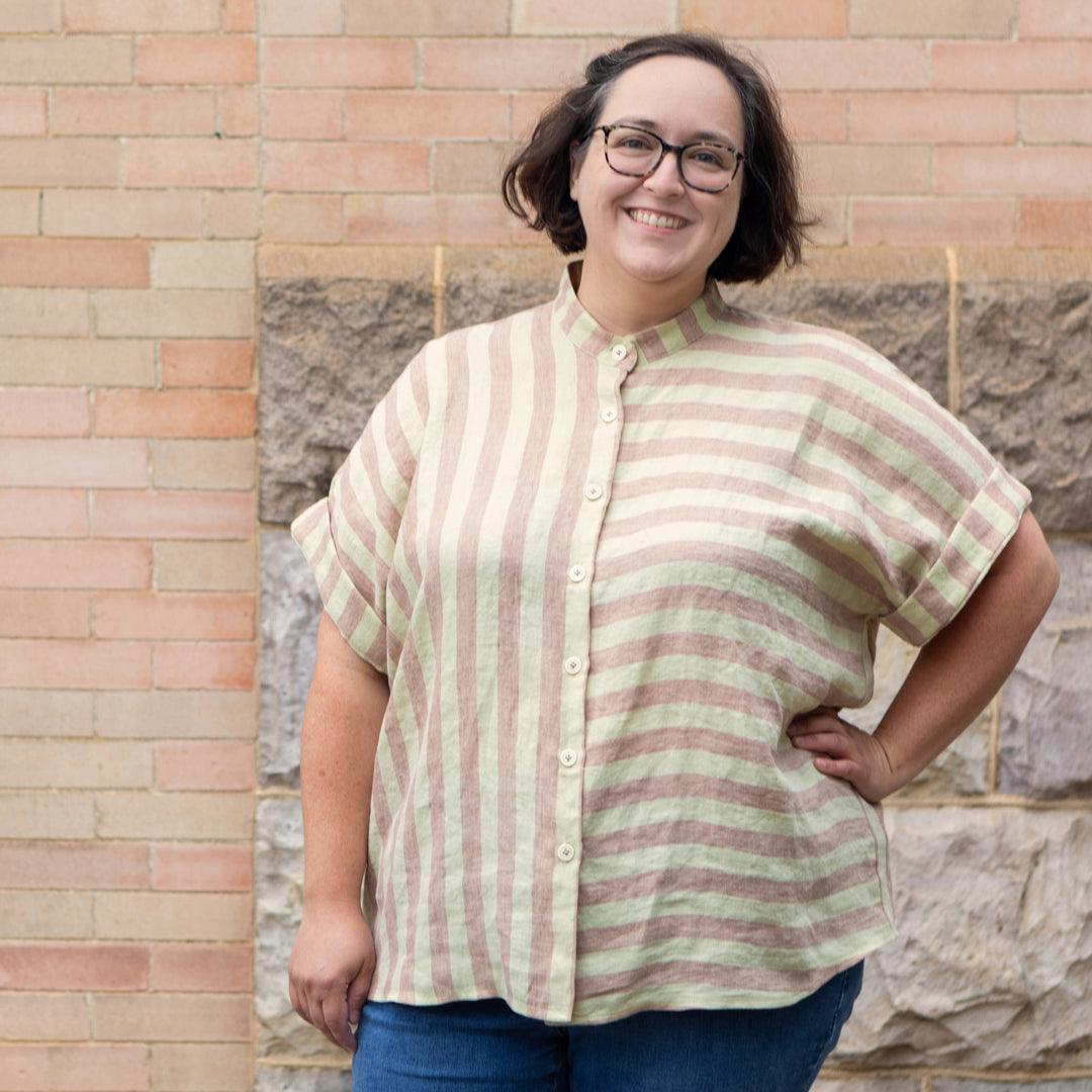 Caitlin's M&M Cap Sleeve Shirt – Fancy Tiger Crafts Co-op