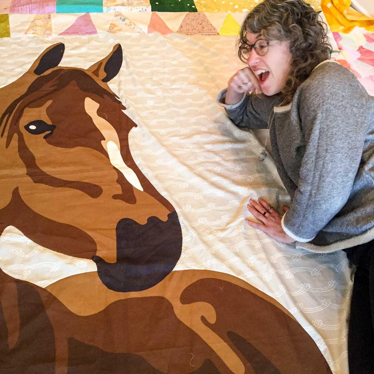 Fancy Horse Quilt Along Results! – Fancy Tiger Crafts Co-op