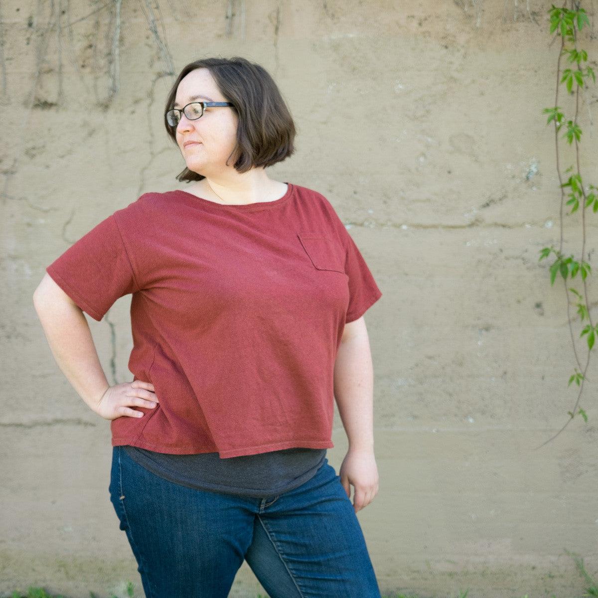 Wanderlust Tee: Caitlin's Hemp Embers – Fancy Tiger Crafts Co-op