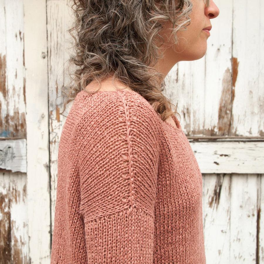 Warm Weather Knitting is Dreamy: Jaime's Davis Sweater