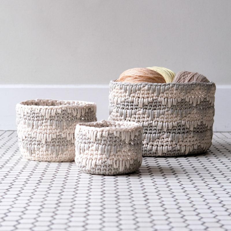 Willoughby Nesting Bins (FREE PATTERN)