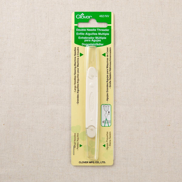 Clover Double Needle Threader - Double Needle Threader - undefined Fancy Tiger Crafts Co-op
