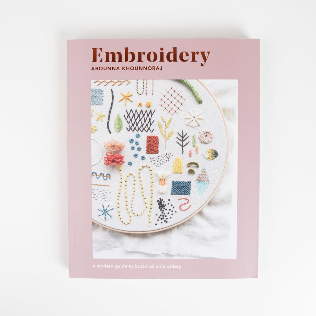 Quadrille Embroidery: A Modern Guide to Botanical Embroidery - Embroidery: A Modern Guide to Botanical Embroidery - undefined Fancy Tiger Crafts Co-op