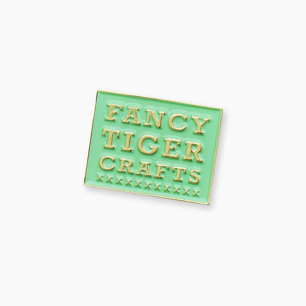 Fancy Tiger Crafts Fancy Tiger Crafts Enamel Pin - Fancy Tiger Crafts Enamel Pin - undefined Fancy Tiger Crafts Co-op