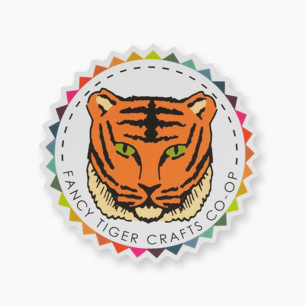 Fancy Tiger Sticker