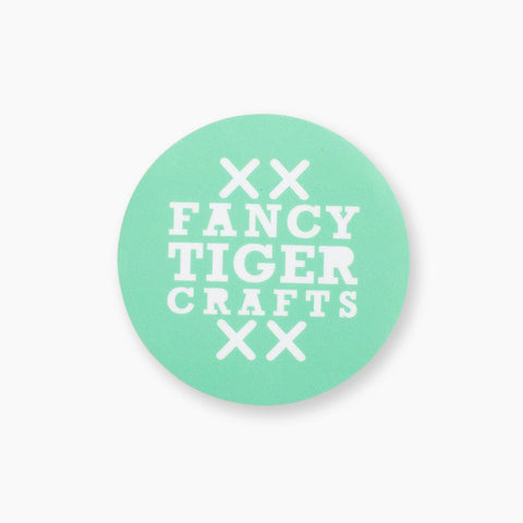 Fancy Tiger Crafts Fancy Tiger Logo Sticker - Fancy Tiger Logo Sticker - undefined Fancy Tiger Crafts Co-op
