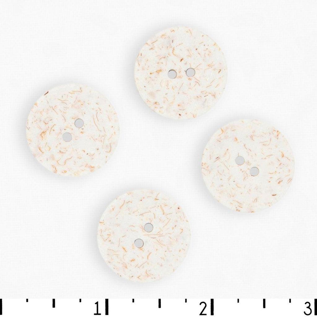 Textile Garden Flecked Button 22mm - Flecked Button 22mm - undefined Fancy Tiger Crafts Co-op