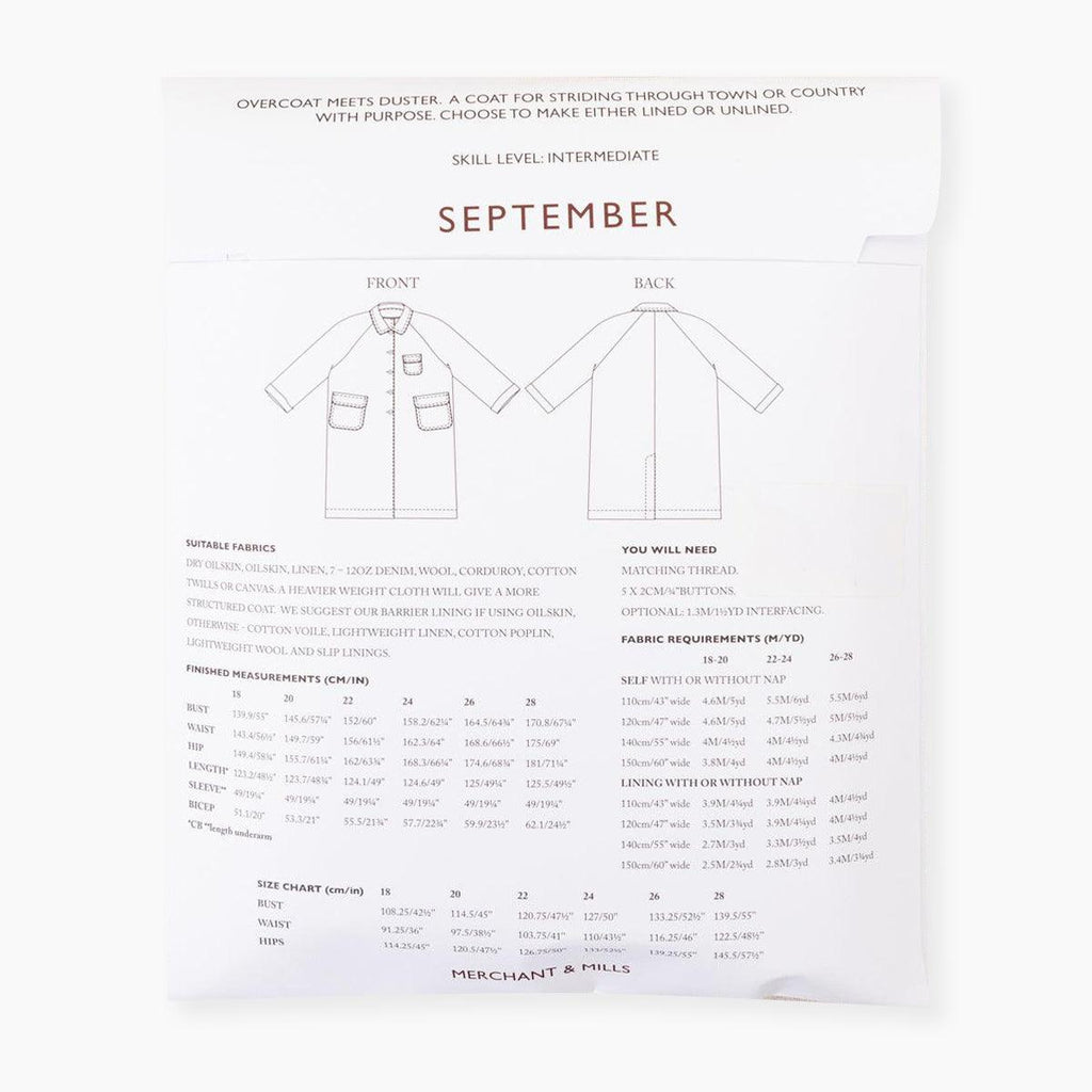 Merchant & Mills The September - The September - undefined Fancy Tiger Crafts Co-op