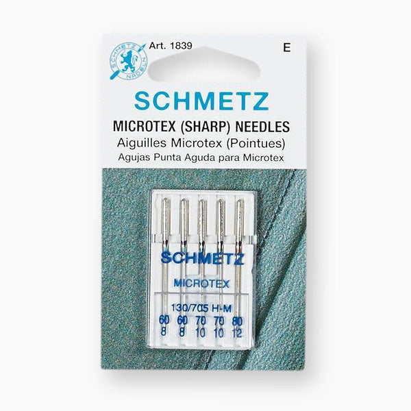 Schmetz Microtex Needles - Microtex Needles - undefined Fancy Tiger Crafts Co-op
