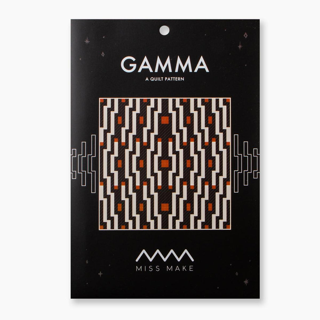 Miss Make Gamma Quilt Pattern - Gamma Quilt Pattern - undefined Fancy Tiger Crafts Co-op