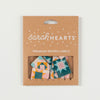 Sarah Hearts Quilt Block Multipack Woven Labels - Quilt Block Multipack Woven Labels - undefined Fancy Tiger Crafts Co-op