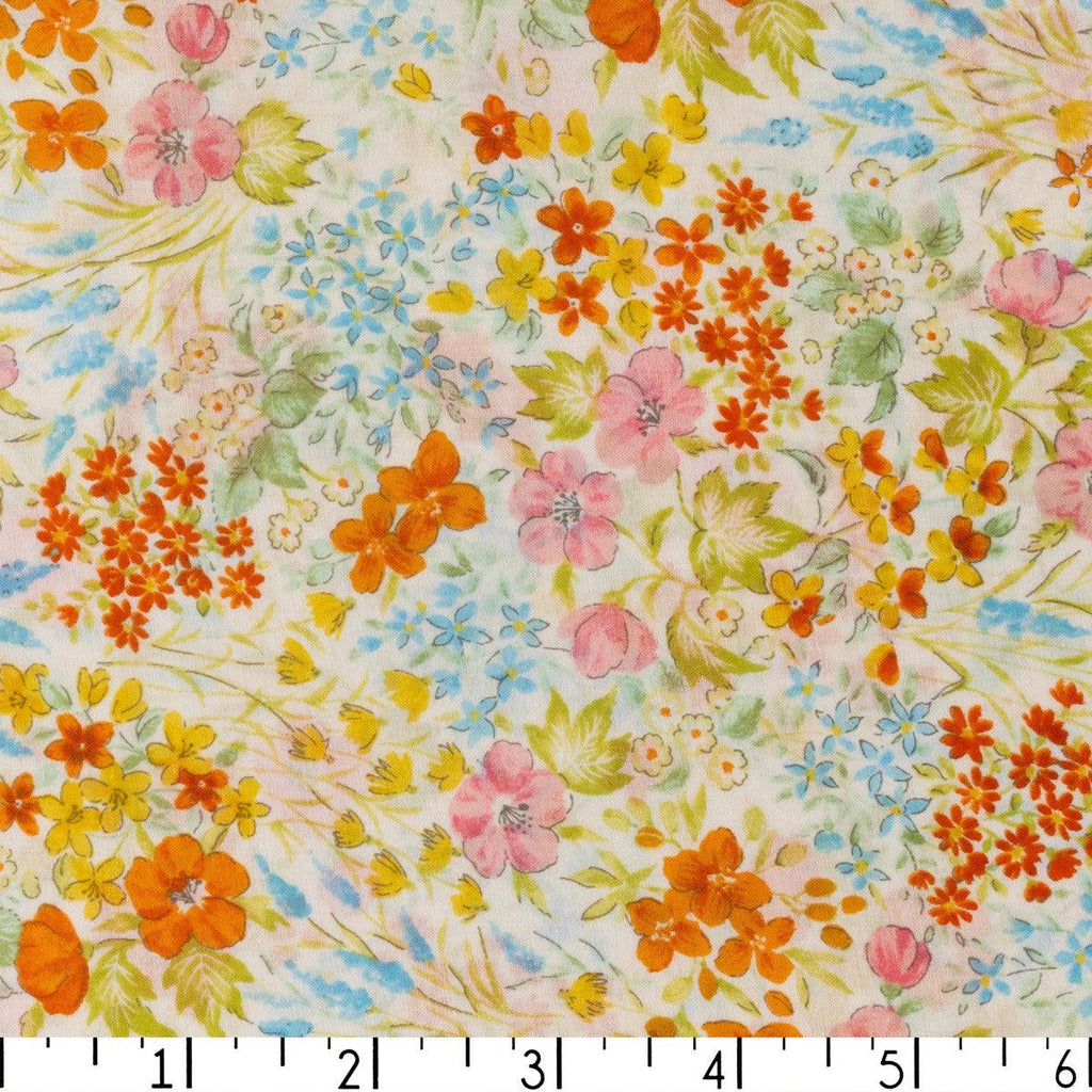 Sevenberry Meadow Floral Lawn - Meadow Floral Lawn - undefined Fancy Tiger Crafts Co-op