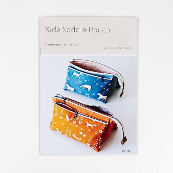 Aneela Hoey Side Saddle Pouch Pattern - Side Saddle Pouch Pattern - undefined Fancy Tiger Crafts Co-op