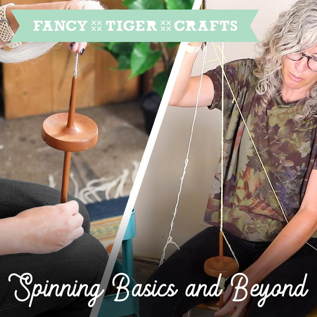 Fancy Tiger Crafts Co-op Spinning Basics and Beyond - Spinning Basics and Beyond - undefined Fancy Tiger Crafts Co-op