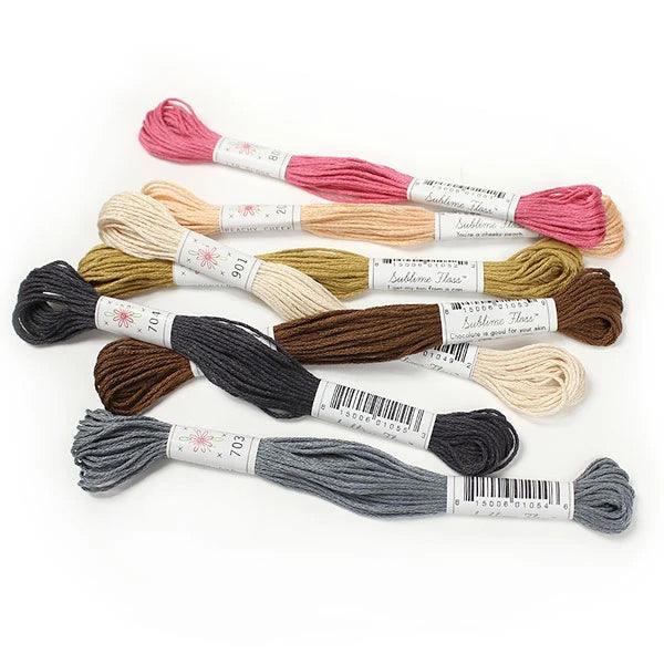 Sublime Stitching Sublime Embroidery Floss Palette Portrait - Sublime Embroidery Floss Palette Portrait - undefined Fancy Tiger Crafts Co-op