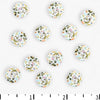Textile Garden Terrazzo Button 12mm - Terrazzo Button 12mm - undefined Fancy Tiger Crafts Co-op
