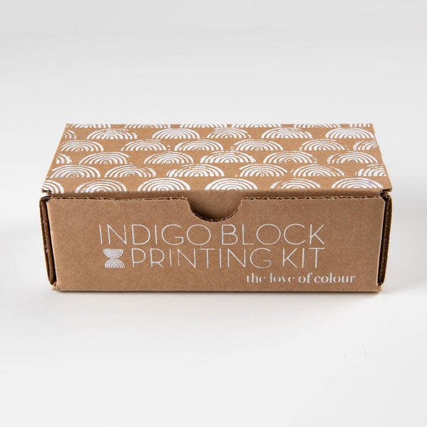 The Love of Colour Indigo Blockprinting Kit - Indigo Blockprinting Kit - undefined Fancy Tiger Crafts Co-op